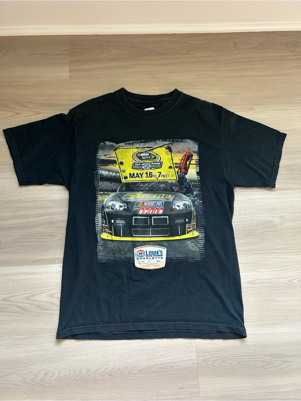 Vintage 2009 NASCAR Sprint All-Star Race T-Shirt - Lowe's Motor Speedway